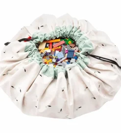 Play&Go Legetøjstæppe - Ø140 cm - Swan