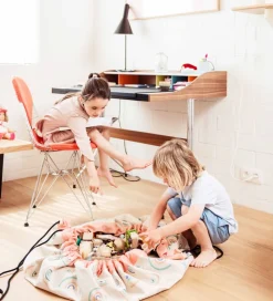 Play&Go Legetøjstæppe - Ø140 cm - Rainbow