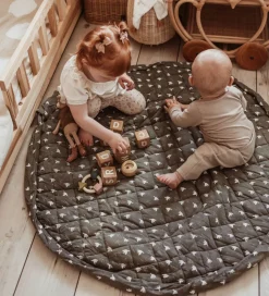 Play&Go Legetøjstæppe - Ø120 cm - Soft Organic - Bird