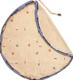 Play&Go Legetøjstæppe - Outdoor - Ø140 cm - Sea