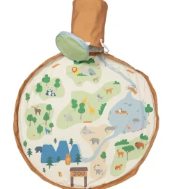 Play&Go Legetøjstæppe/Kurv - Zoo