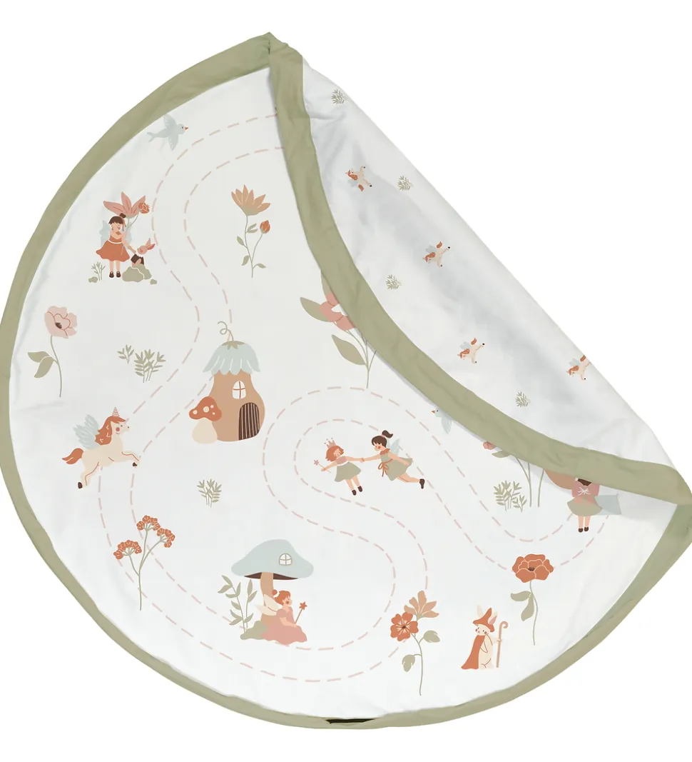 Play&Go Legetøjstæppe/Opbevaring - 140 cm - 2-i-1 - Fairy World