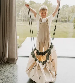 Play&Go Legetøjstæppe/Opbevaring - 140 cm - 2-i-1 - Crocodile