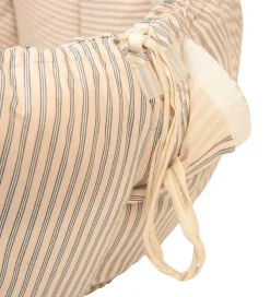 Play&Go Legetæppe - 3-i-1 - Ø130 cm - Bloom Stripes Blue