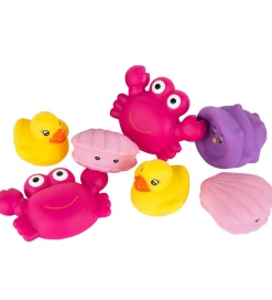 Playgro Badelegetøj - Floating Sea Friends - Pink