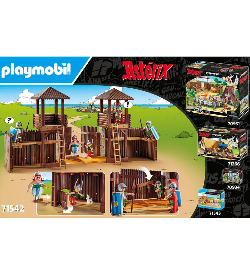 Playmobil Asterix - Romersk Lejr - 71542 - 181 Dele