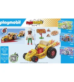 Playmobil Funstars - Racing Pizza - 71634 - 37 Dele