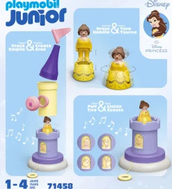 Playmobil Junior - Disney - Belles Legetårn... - 71458 - 7 Dele
