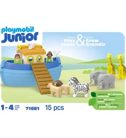 Playmobil Junior - My Take Along Noah's Ark - 71681 - 15 Dele