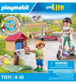 Playmobil My Life - Bogbytte for Bogorme - 71511 - 25 Dele