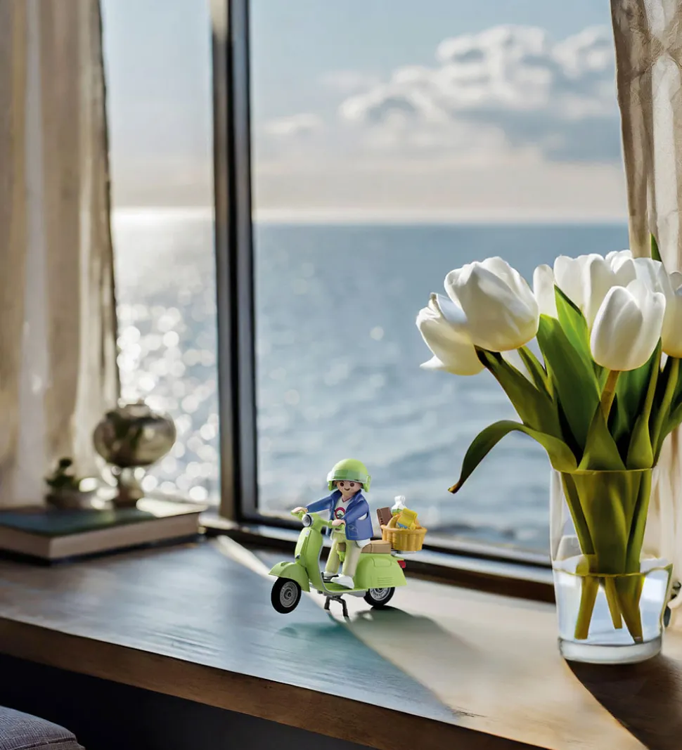 Playmobil Vespa - 1969 Vespa 150 Grøn - 71621 - 20 Dele