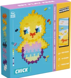 Plus-Plus Puzzle By Number - 250 stk. - Chick