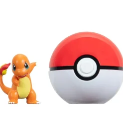 Pokémon Figur - Clip 'N' Go - Charmander m. Poke Ball
