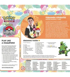 Pokémon Samlekort - World Championships 2024 - Crushing Thorn