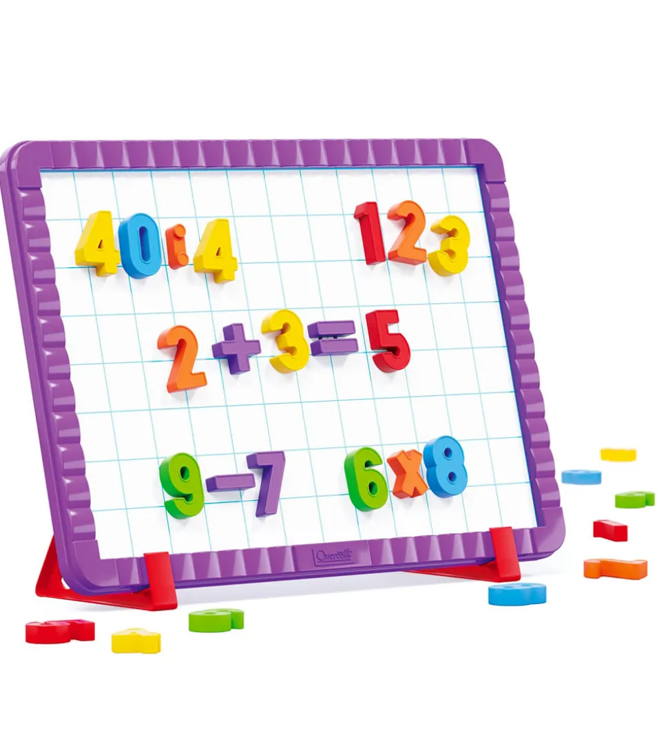 Quercetti Magnetisk Tavle - Tal Startsæt - 48 Dele - 05183