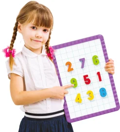 Quercetti Magnetisk Tavle - Tal Startsæt - 48 Dele - 05183