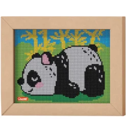 Quercetti PixelArt 4 - Panda - 4800 Dele - 00797