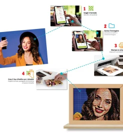 Quercetti PixelArt 8 - Take A Selfie - 9600 dele - 00774