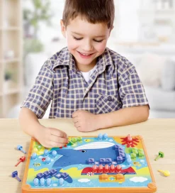 Quercetti Stiftmosaik - FantaColor Cards - Dyr - 180 Dele - 0086