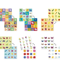 Quercetti Vendespil - Fantamemo - Mariehøns - 01051