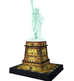 Ravensburger 3D Puslespil - 120 Brikker - Statue of Liberty Nigh