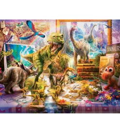 Ravensburger Puslespil - 100 Brikker - Dino Toys Come To Life