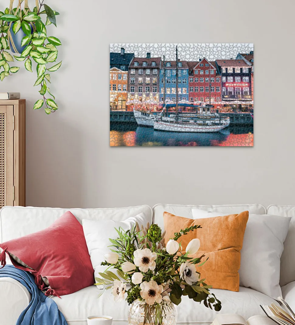 Ravensburger Puslespil - 1000 Brikker - Copenhagen Denmark