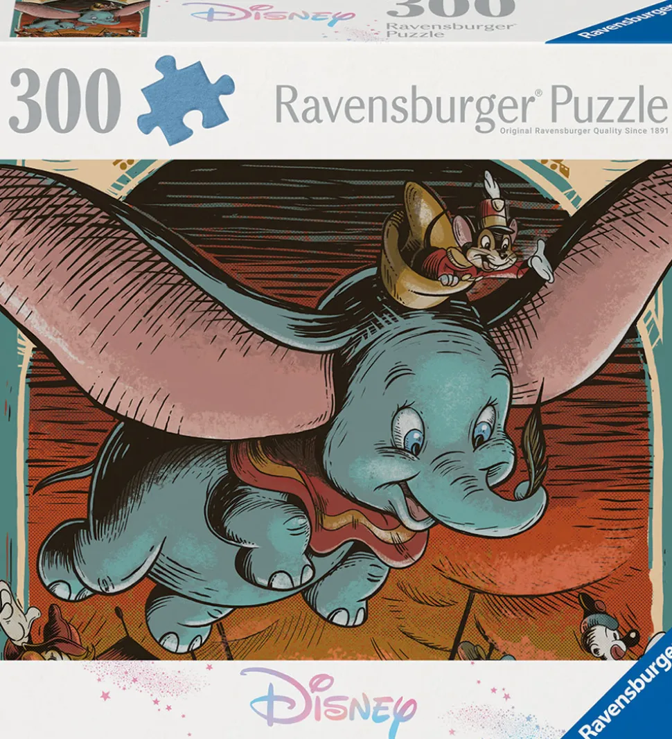 Ravensburger Puslespil - 300 Brikker - Dumbo