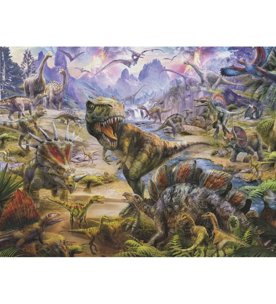 Ravensburger Puslespil - 300 Brikker - Dinosaur World