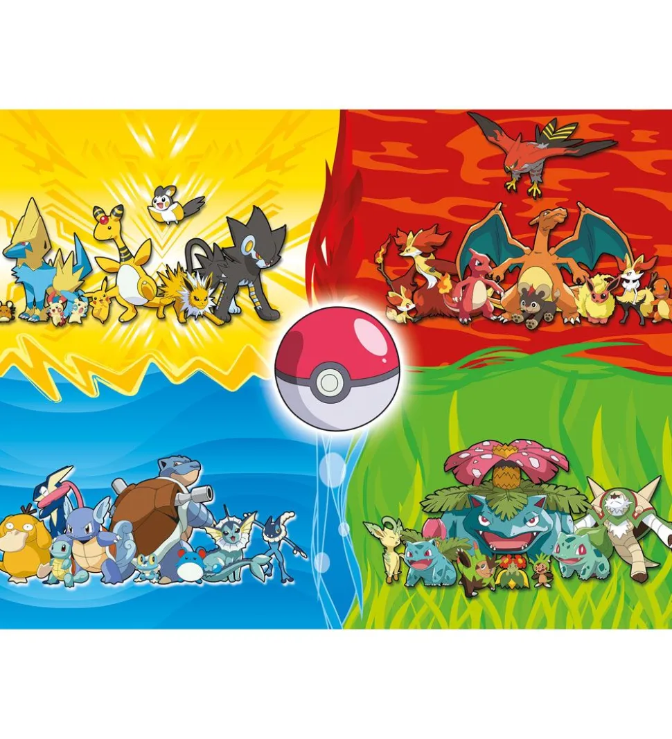 Ravensburger Puslespil - 150 Brikker - Pokémon