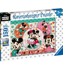 Ravensburger Puslespil - 150 Brikker - Mickey & Minnie