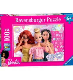 Ravensburger Puslespil - 100 Brikker - Barbie