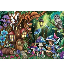 Ravensburger Puslespil - 1000 Brikker - In The Magical Forest
