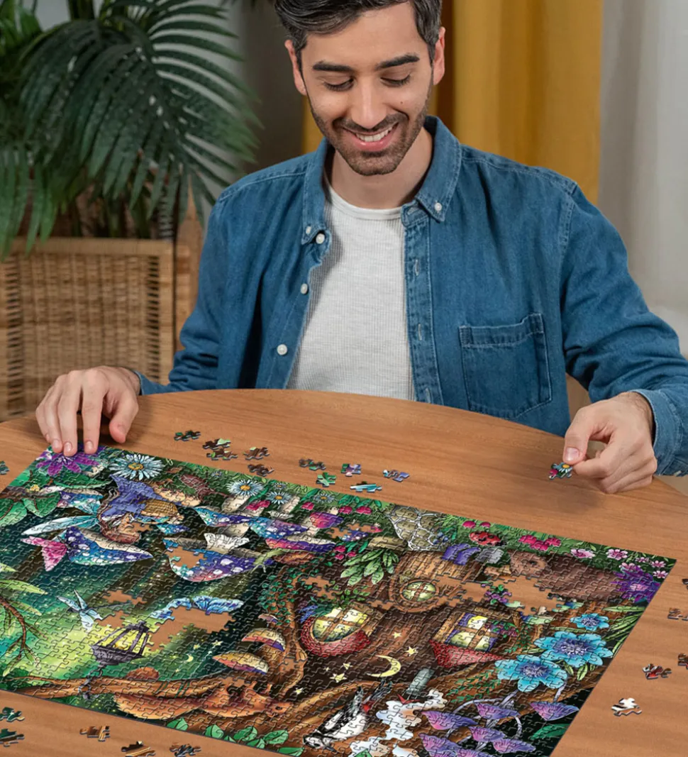 Ravensburger Puslespil - 1000 Brikker - In The Magical Forest