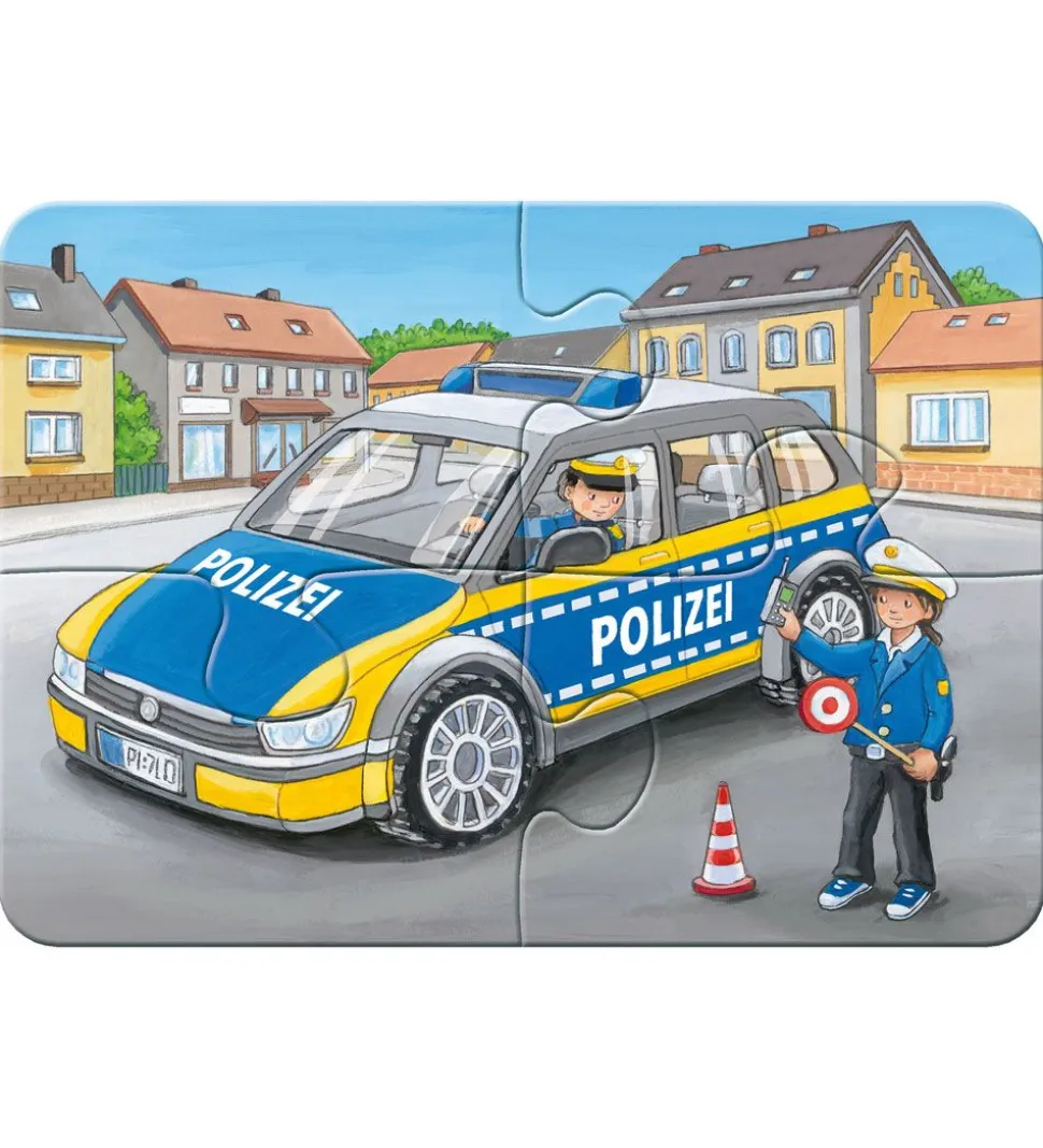 Ravensburger Puslespil - My First - 4 Forskellige - My Emergency