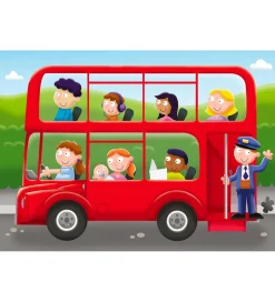 Ravensburger Puslespil - My First - 4 Forskellige - Travel Far