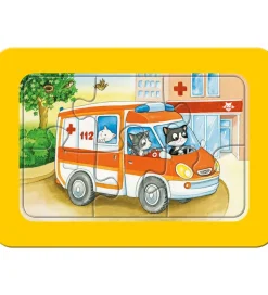 Ravensburger Puslespil - My First - 3 Forskellige - Animals In A