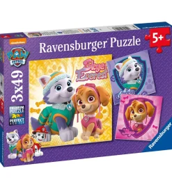 Ravensburger Puslespil - 3x49 Brikker - Paw Patrol Glamourous Gi