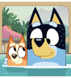 Ravensburger Puslespil - 3x49 Brikker - Bluey