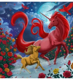 Ravensburger Puslespil - 3x49 Brikker - Mythical Majesty