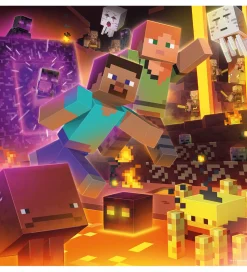 Ravensburger Puslespil - 3x49 Brikker - Minecraft