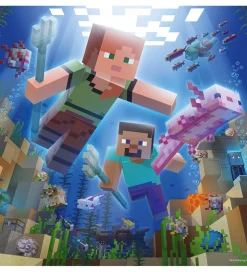 Ravensburger Puslespil - 3x49 Brikker - Minecraft