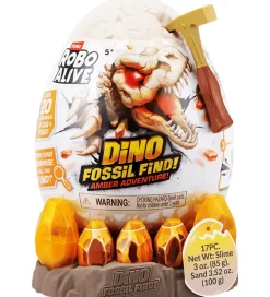 Robo Alive Legetøj - Dino Fossil Find - Amber Adventure