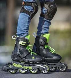 Rollerblade Rulleskøjter - Microblade - Sort/Grøn - Inliner