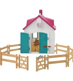 Schleich Horse Club - Åben Hestestald - 60 Dele - 42703