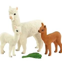 Schleich Wild Life - H: 8 cm - Alpakafamilie 42544