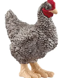 Schleich Wild Life - Plymouth Rock Høne 6,7 cm - 13997