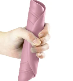 Scrunch Frisbee - Silikone - Ø18 cm - Lyserød