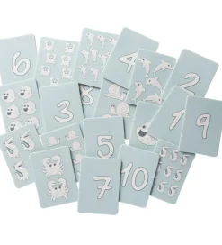 Scrunch Kort - Silikone - 20 Stk - Duck Egg Blue