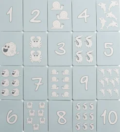 Scrunch Kort - Silikone - 20 Stk - Duck Egg Blue